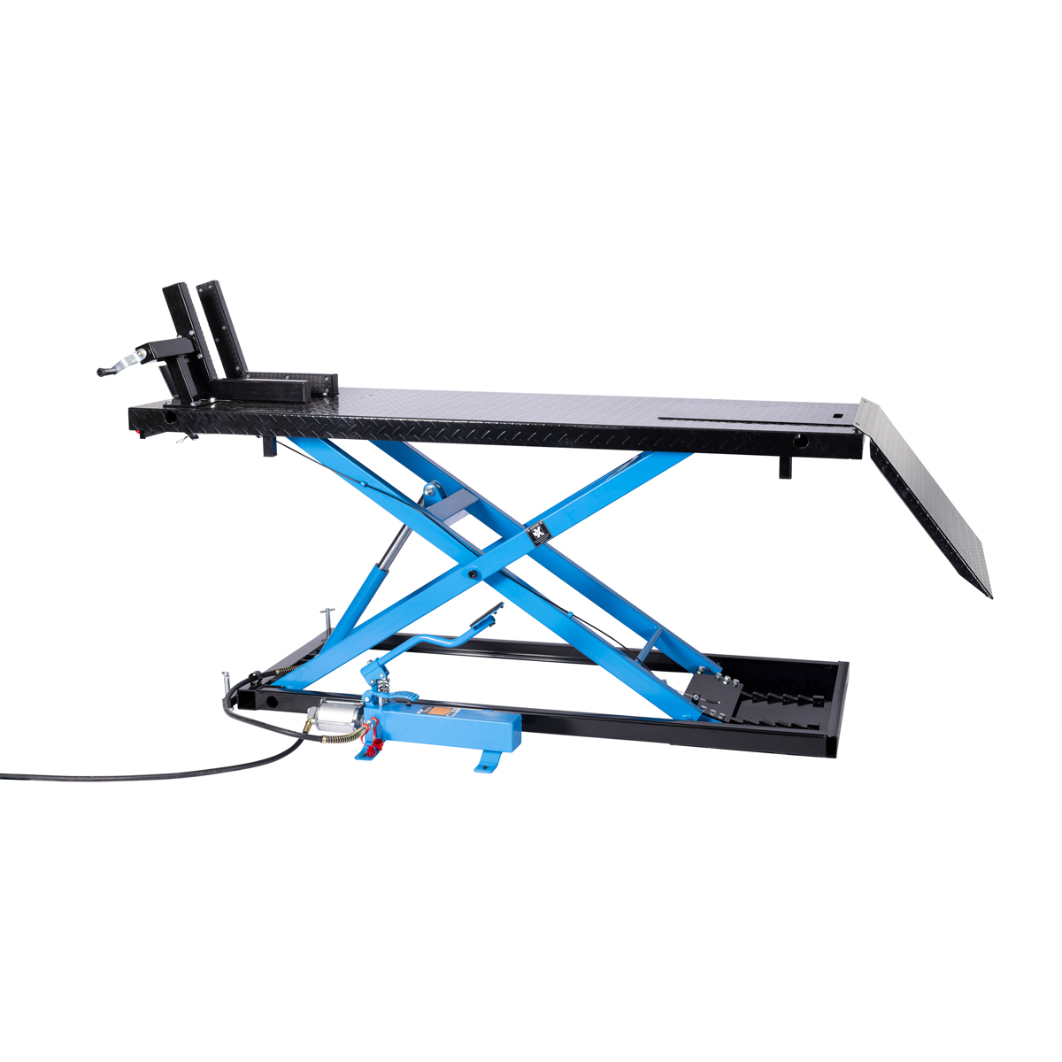 SGS Pneumatic Hydraulic Motorcycle Lift - 680 Kg